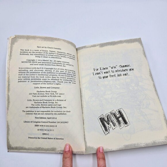 Monster High Books Boo York Boo York And Goulfriends To The End Soft Cover Paran - Picture 11 of 16